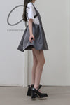 SHUSHUTONG open back dress aw21dr07 gray